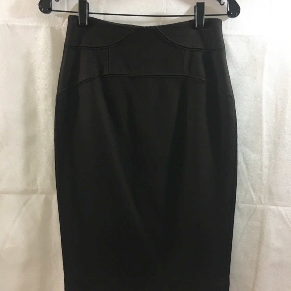 Robert Rodriguez seam detail pencil skirt